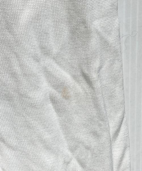 CHANEL（シャネル）CHANEL (シャネル) バックヘンリーネックカットソー/Back-henley neck cut-and-sew top ホワイト サイズ:34の古着・服飾アイテム