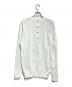 CHANEL (シャネル) バックヘンリーネックカットソー/Back-henley neck cut-and-sew top ホワイト サイズ:34：15000円