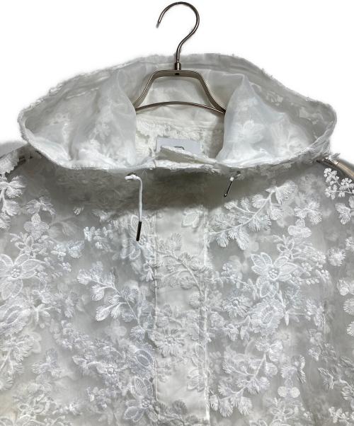 LAYAS（レイヤーズ）LAYAS (レイヤーズ) LACE JQD FOODIE ホワイト サイズ:FREEの古着・服飾アイテム