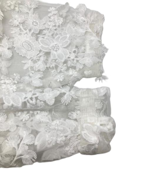 LAYAS（レイヤーズ）LAYAS (レイヤーズ) LACE JQD FOODIE ホワイト サイズ:FREEの古着・服飾アイテム