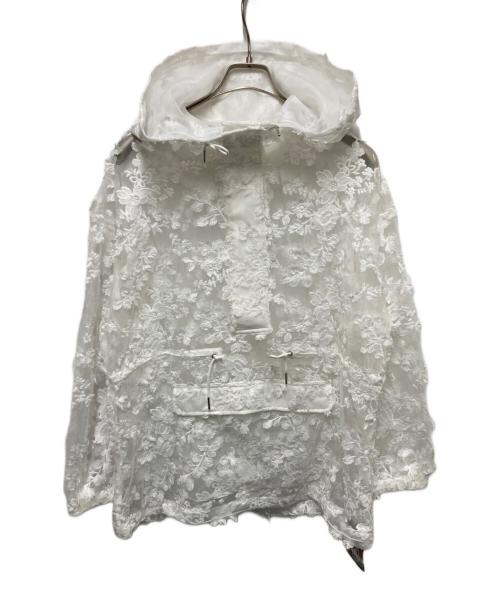 LAYAS（レイヤーズ）LAYAS (レイヤーズ) LACE JQD FOODIE ホワイト サイズ:Freeの古着・服飾アイテム