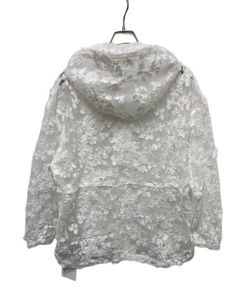 LAYAS（レイヤーズ）LAYAS (レイヤーズ) LACE JQD FOODIE ホワイト サイズ:Freeの古着・服飾アイテム
