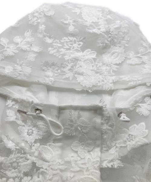 LAYAS（レイヤーズ）LAYAS (レイヤーズ) LACE JQD FOODIE ホワイト サイズ:Freeの古着・服飾アイテム