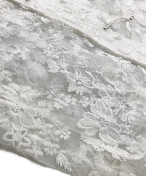LAYAS（レイヤーズ）LAYAS (レイヤーズ) LACE JQD FOODIE ホワイト サイズ:Freeの古着・服飾アイテム