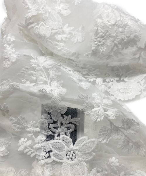 LAYAS（レイヤーズ）LAYAS (レイヤーズ) LACE JQD FOODIE ホワイト サイズ:Freeの古着・服飾アイテム