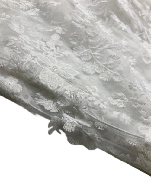 LAYAS（レイヤーズ）LAYAS (レイヤーズ) LACE JQD FOODIE ホワイト サイズ:Freeの古着・服飾アイテム