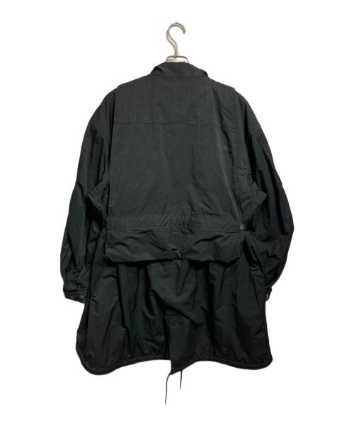 SUBLATIONS（サブレーションズ）SUBLATIONS (サブレーションズ) マイクロファイバーツイル モッズコート ブラック サイズ:1の古着・服飾アイテム