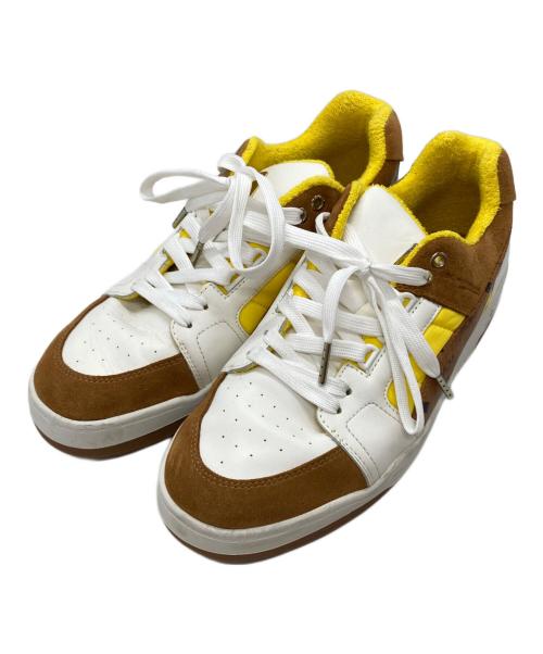 MCM（エムシーエム）MCM (エムシーエム) PUMA (プーマ) SLIPSTREAM LO/スリップストリーム ブラウン×ホワイト サイズ:28の古着・服飾アイテム