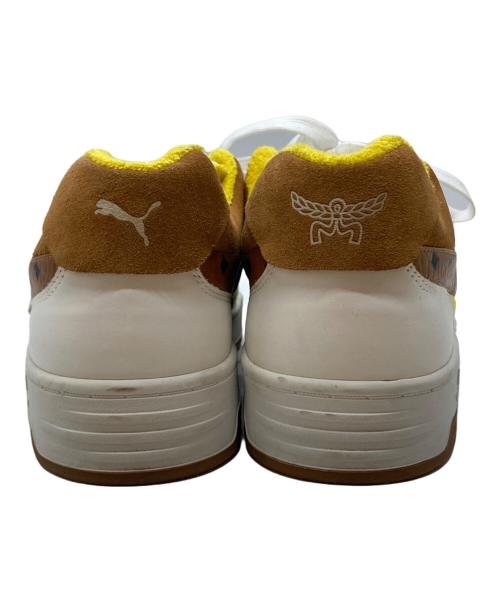 MCM（エムシーエム）MCM (エムシーエム) PUMA (プーマ) SLIPSTREAM LO/スリップストリーム ブラウン×ホワイト サイズ:28の古着・服飾アイテム