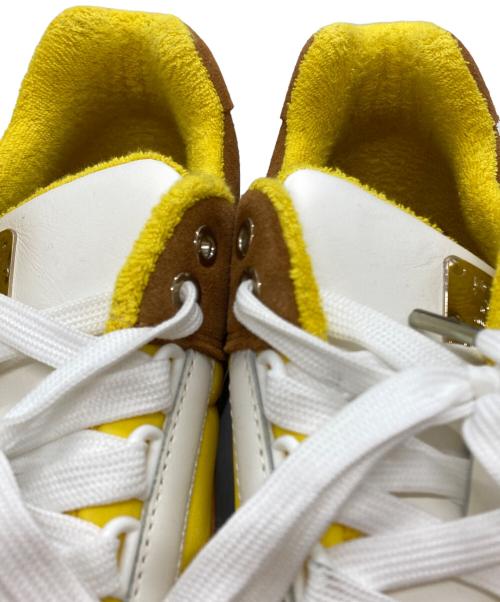 MCM（エムシーエム）MCM (エムシーエム) PUMA (プーマ) SLIPSTREAM LO/スリップストリーム ブラウン×ホワイト サイズ:28の古着・服飾アイテム