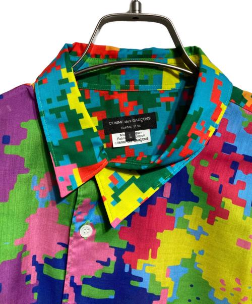 COMME des GARCONS HOMME PLUS（コムデギャルソンオムプリュス）COMME des GARCONS HOMME PLUS (コムデギャルソンオムプリュス) 総柄シャツ/All-over print shirt マルチカラー サイズ:Lの古着・服飾アイテム
