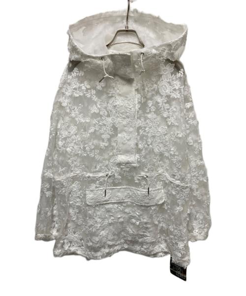 LAYAS（レイヤーズ）LAYAS (レイヤーズ) LACE JQD FOODIE ホワイト サイズ:Freeの古着・服飾アイテム