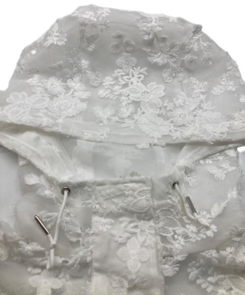 LAYAS（レイヤーズ）LAYAS (レイヤーズ) LACE JQD FOODIE ホワイト サイズ:Freeの古着・服飾アイテム