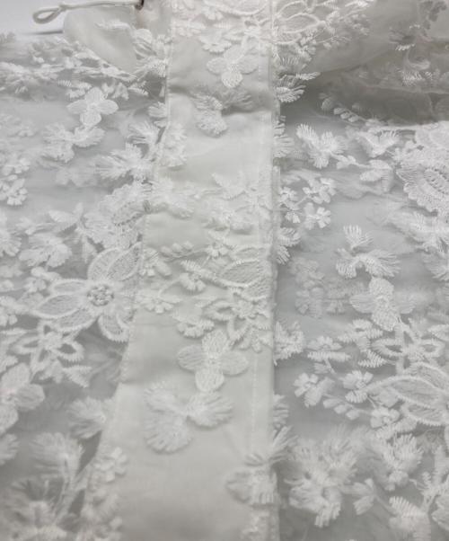 LAYAS（レイヤーズ）LAYAS (レイヤーズ) LACE JQD FOODIE ホワイト サイズ:Freeの古着・服飾アイテム