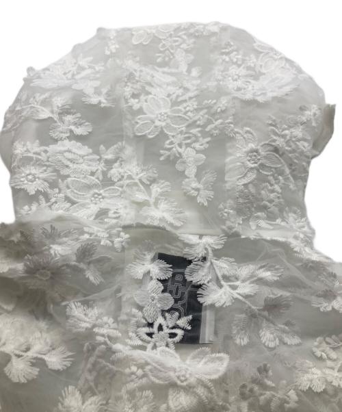 LAYAS（レイヤーズ）LAYAS (レイヤーズ) LACE JQD FOODIE ホワイト サイズ:Freeの古着・服飾アイテム