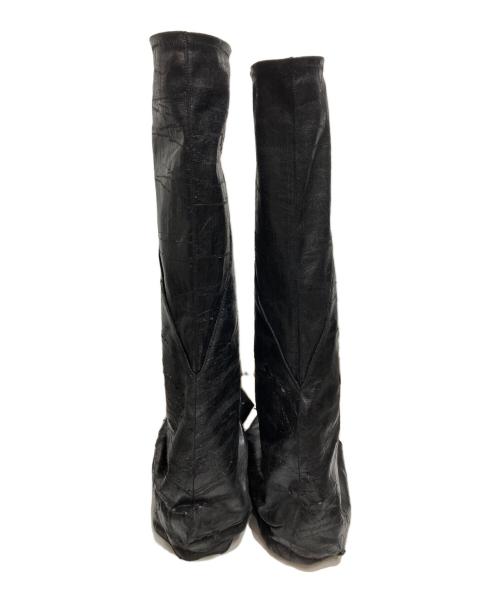 DRKSHDW（ダークシャドウ）DRKSHDW (ダークシャドウ) FETISH TAIL BOOTS/フェティッシュテールブーツ ブラック サイズ:39の古着・服飾アイテム
