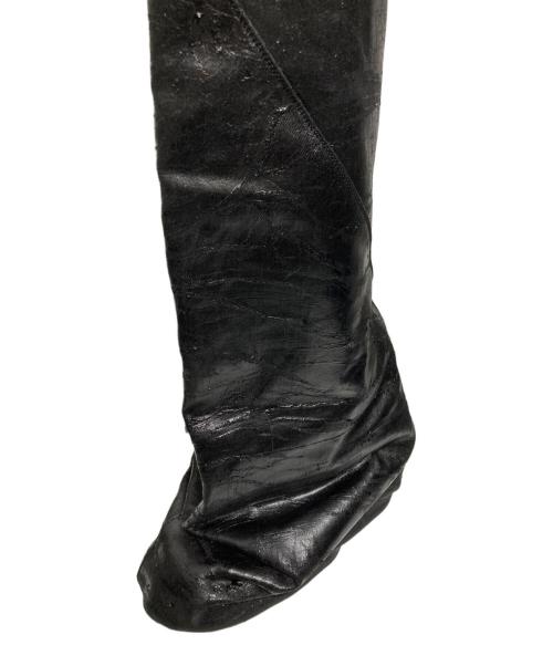DRKSHDW（ダークシャドウ）DRKSHDW (ダークシャドウ) FETISH TAIL BOOTS/フェティッシュテールブーツ ブラック サイズ:39の古着・服飾アイテム