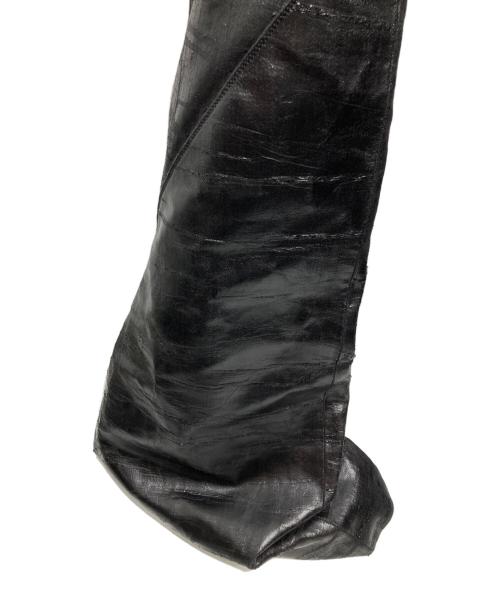 DRKSHDW（ダークシャドウ）DRKSHDW (ダークシャドウ) FETISH TAIL BOOTS/フェティッシュテールブーツ ブラック サイズ:39の古着・服飾アイテム