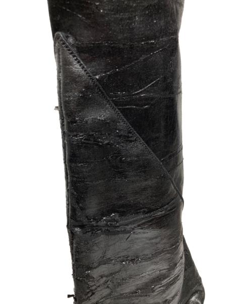 DRKSHDW（ダークシャドウ）DRKSHDW (ダークシャドウ) FETISH TAIL BOOTS/フェティッシュテールブーツ ブラック サイズ:39の古着・服飾アイテム