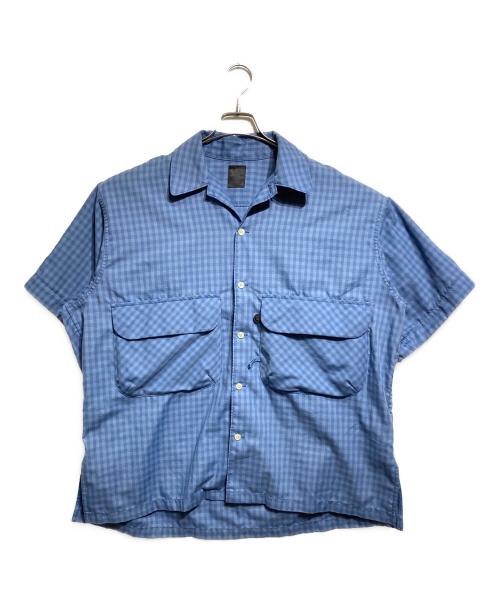 DAIWA PIER39（ダイワ ピア39）DAIWA PIER39 (ダイワ ピア39) TECH SPORTS OPEN COLLAR SHIRTS/テック スポーツ オープンカラーシャツ ブルー サイズ:Lの古着・服飾アイテム