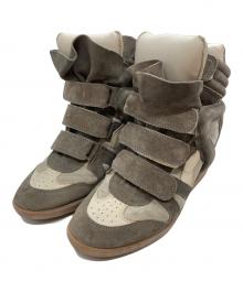 ISABEL MARANT（イザベルマラン）の古着「Bekett Sneakers/ベケット スニーカー」｜グレー