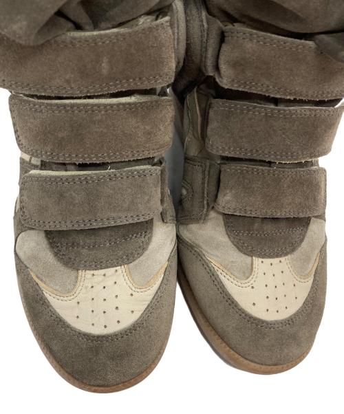 ISABEL MARANT（イザベルマラン）ISABEL MARANT (イザベルマラン) Bekett Sneakers/ベケット スニーカー グレー サイズ:24の古着・服飾アイテム