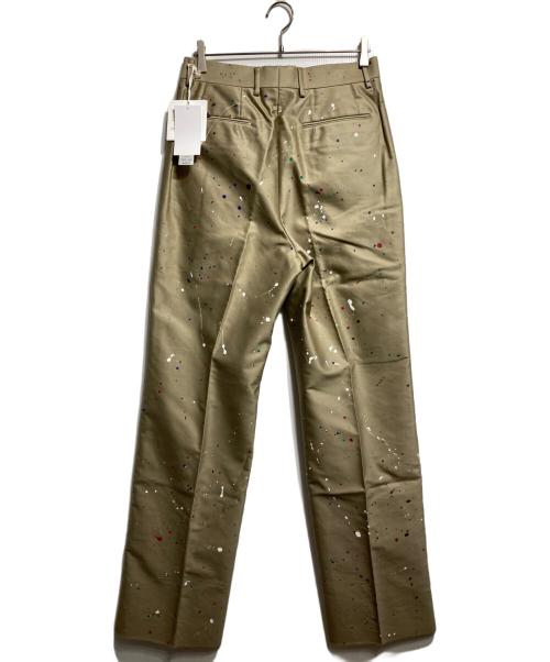 NEAT（ニート）NEAT (ニート) GIZA COTTON MOLESKIN Wide Paint/ギザ コットン モールスキン ワイドペイント ベージュ サイズ:44の古着・服飾アイテム