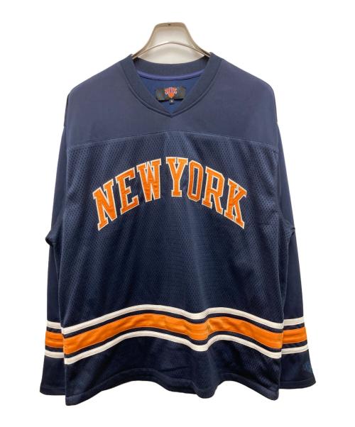 KITH（キス）KITH (キス) Knicks Malik Long Sleeve ネイビー サイズ:Mの古着・服飾アイテム