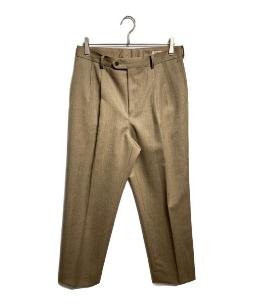 AURALEE（オーラリー）AURALEE (オーラリー) BLUEFACED WOOL DOBBY SLACKS/ブルーフェイスドウールドビースラックス ベージュ サイズ:4の古着・服飾アイテム