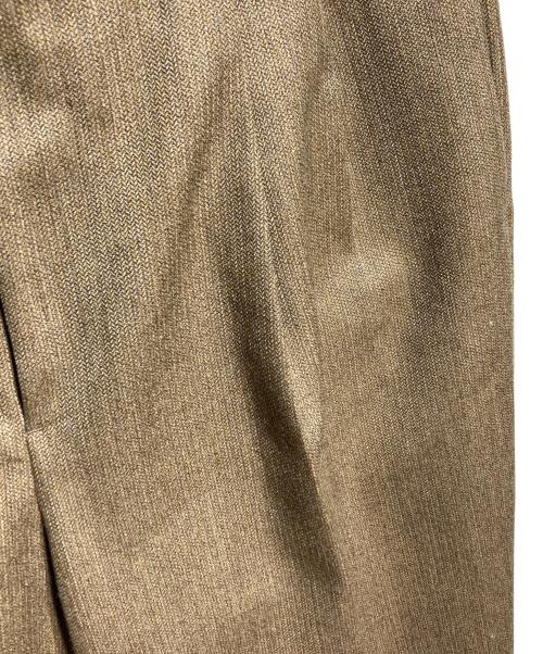 AURALEE（オーラリー）AURALEE (オーラリー) BLUEFACED WOOL DOBBY SLACKS/ブルーフェイスドウールドビースラックス ベージュ サイズ:4の古着・服飾アイテム
