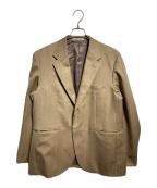 AURALEEオーラリー）の古着「BLUEFACED WOOL DOBBY OVER JACKET/ブルーフェイスウールドビーオーバージャケット」｜ベージュ