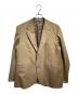 AURALEE（オーラリー）の古着「BLUEFACED WOOL DOBBY OVER JACKET/ブルーフェイスウールドビーオーバージャケット」｜ベージュ