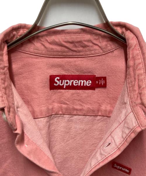 SUPREME（シュプリーム）SUPREME (シュプリーム) Small Box Denim Shirt ピンク サイズ:Sの古着・服飾アイテム