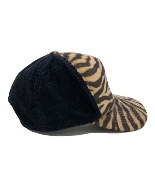 SUPREME（シュプリーム）SUPREME (シュプリーム) 5-PANEL TIGER CAP ブラウン×ブラック サイズ:不明(実寸参照）の古着・服飾アイテム
