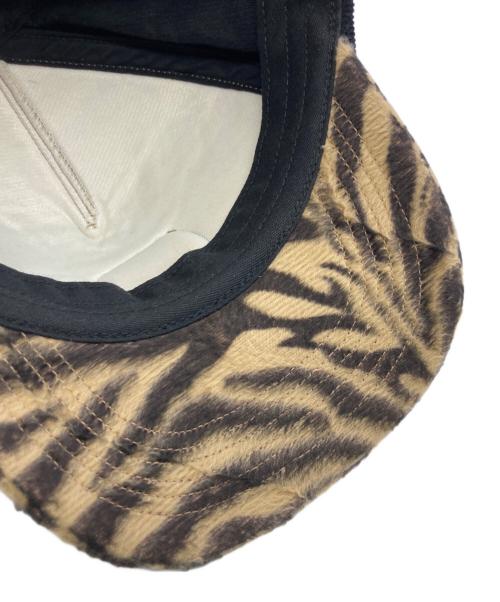 SUPREME（シュプリーム）SUPREME (シュプリーム) 5-PANEL TIGER CAP ブラウン×ブラック サイズ:不明(実寸参照）の古着・服飾アイテム