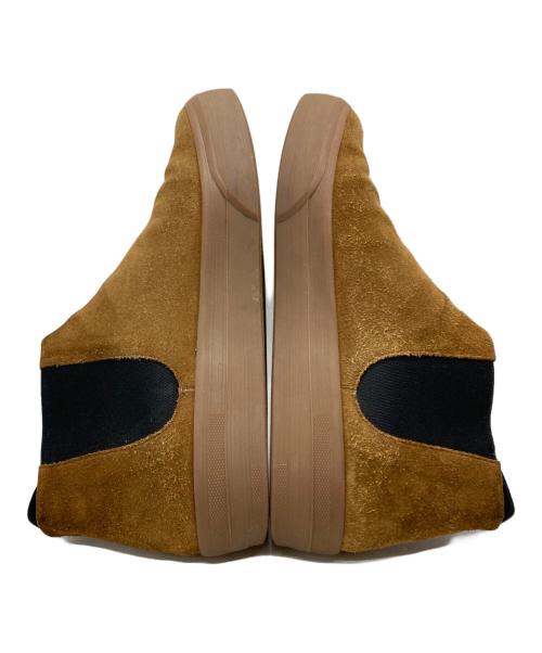 DRIES VAN NOTEN（ドリスヴァンノッテン）DRIES VAN NOTEN (ドリスヴァンノッテン) サイドゴアスニーカー ブラウン サイズ:41の古着・服飾アイテム