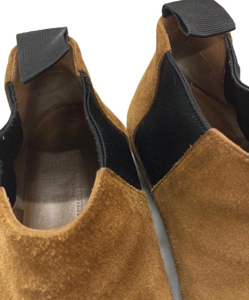 DRIES VAN NOTEN（ドリスヴァンノッテン）DRIES VAN NOTEN (ドリスヴァンノッテン) サイドゴアスニーカー ブラウン サイズ:41の古着・服飾アイテム