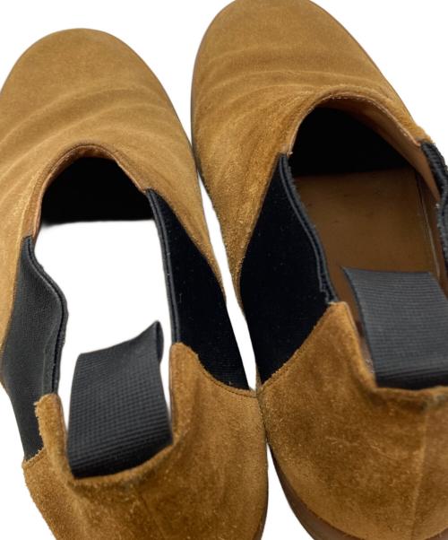 DRIES VAN NOTEN（ドリスヴァンノッテン）DRIES VAN NOTEN (ドリスヴァンノッテン) サイドゴアスニーカー ブラウン サイズ:41の古着・服飾アイテム