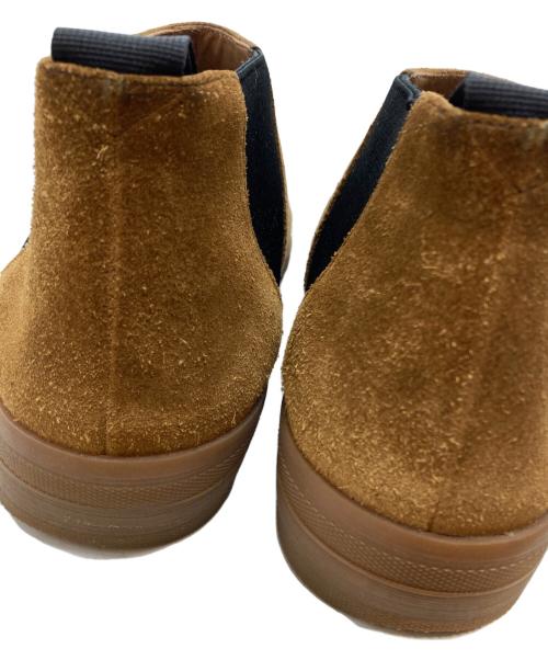 DRIES VAN NOTEN（ドリスヴァンノッテン）DRIES VAN NOTEN (ドリスヴァンノッテン) サイドゴアスニーカー ブラウン サイズ:41の古着・服飾アイテム