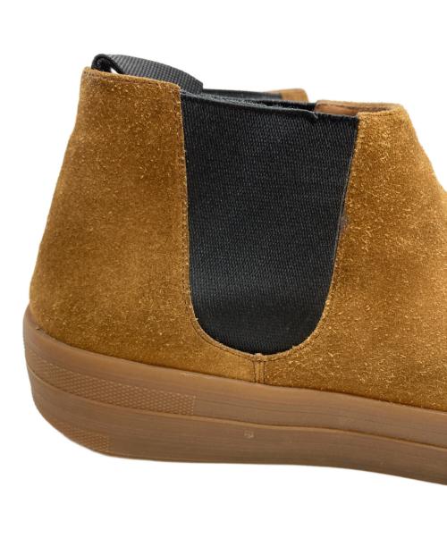 DRIES VAN NOTEN（ドリスヴァンノッテン）DRIES VAN NOTEN (ドリスヴァンノッテン) サイドゴアスニーカー ブラウン サイズ:41の古着・服飾アイテム