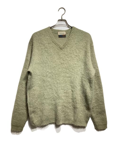 HAMBURGERS（ハンバーガー）HAMBURGERS (ハンバーガー) 60's モヘアニット/1960s Mohair Knit グリーン サイズ:XLの古着・服飾アイテム