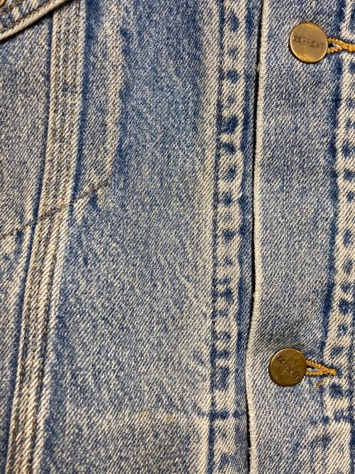 CarHartt（カーハート）CarHartt (カーハート) 裏地ブランケットデニムトラッカージャケット インディゴ サイズ:不明の古着・服飾アイテム