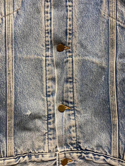 CarHartt（カーハート）CarHartt (カーハート) 裏地ブランケットデニムトラッカージャケット インディゴ サイズ:不明の古着・服飾アイテム