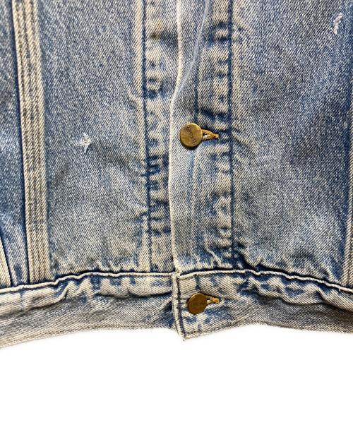 CarHartt（カーハート）CarHartt (カーハート) 裏地ブランケットデニムトラッカージャケット インディゴ サイズ:不明の古着・服飾アイテム