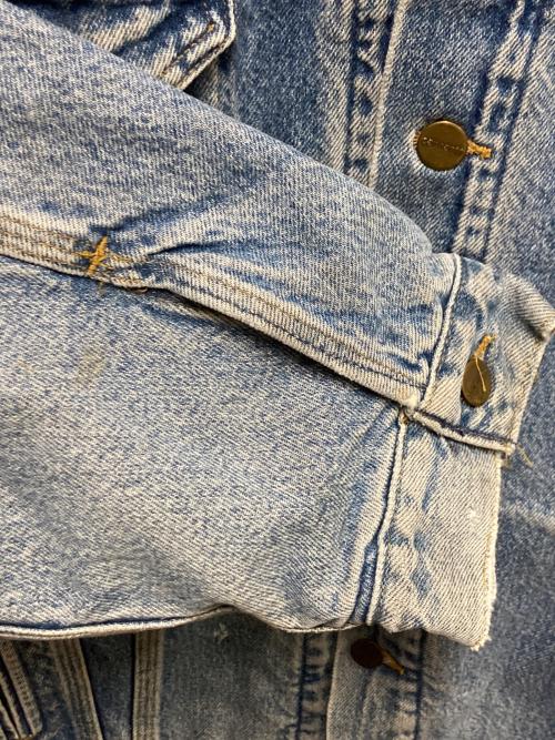 CarHartt（カーハート）CarHartt (カーハート) 裏地ブランケットデニムトラッカージャケット インディゴ サイズ:不明の古着・服飾アイテム