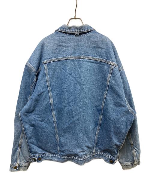 CarHartt（カーハート）CarHartt (カーハート) 裏地ブランケットデニムトラッカージャケット インディゴ サイズ:不明の古着・服飾アイテム