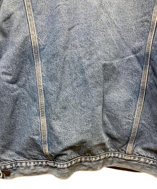 CarHartt（カーハート）CarHartt (カーハート) 裏地ブランケットデニムトラッカージャケット インディゴ サイズ:不明の古着・服飾アイテム