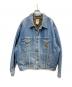 CarHartt（カーハート）の古着「裏地ブランケットデニムトラッカージャケット」｜インディゴ