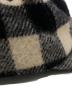 中古・古着 SUPREME (シュプリーム) Buffalo Plaid Wool Classic Logo 6-Panel ベージュ×ブラック サイズ:不明(実寸参照）：9000円