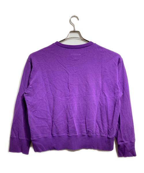 MM6 Maison Margiela（エムエムシックスメゾンマルジェラ）MM6 Maison Margiela (エムエムシックスメゾンマルジェラ) スウェット/Sweatshirt パープル サイズ:Sの古着・服飾アイテム